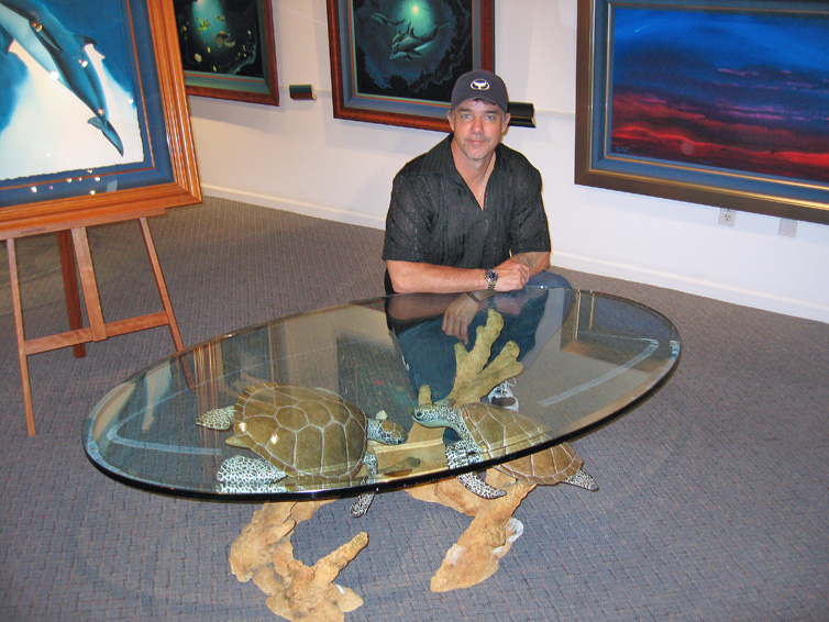 Turtle Reef Coffee Table Image Description
