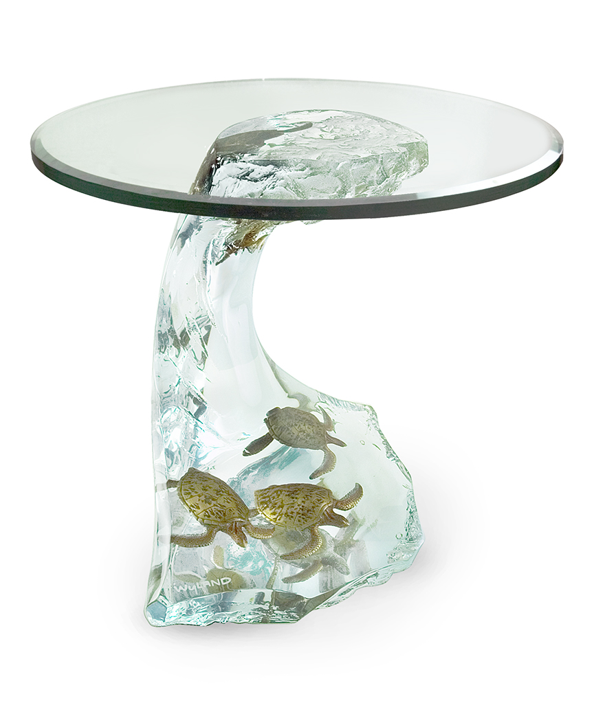Turtle Wave Table Wyland Galleries Image Description